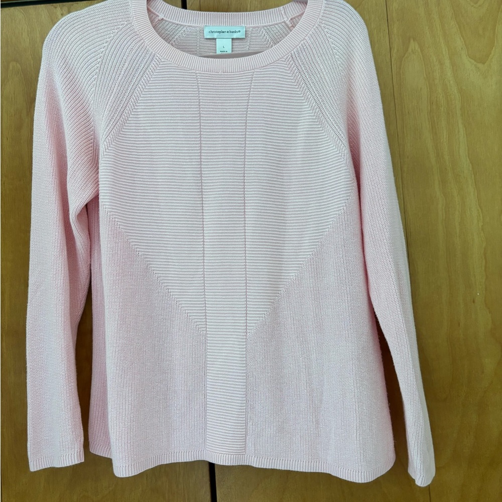 Christopher & Banks Pink Sweater